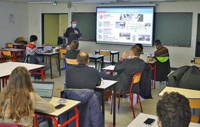 Formation des personnels et enseignant·e·s Enssat à la fresque du climat
